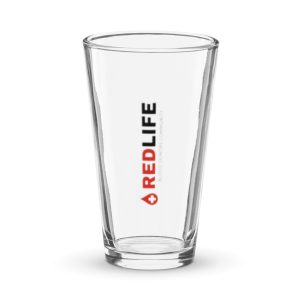 Shaker pint glass