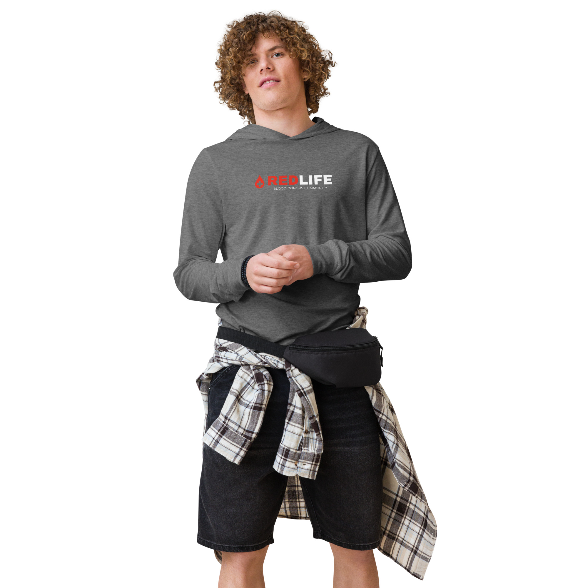 Hooded long-sleeve tee - Image 4